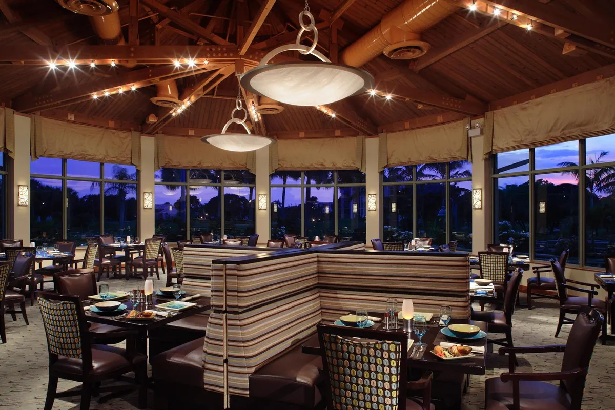 Restaurant Banquette View