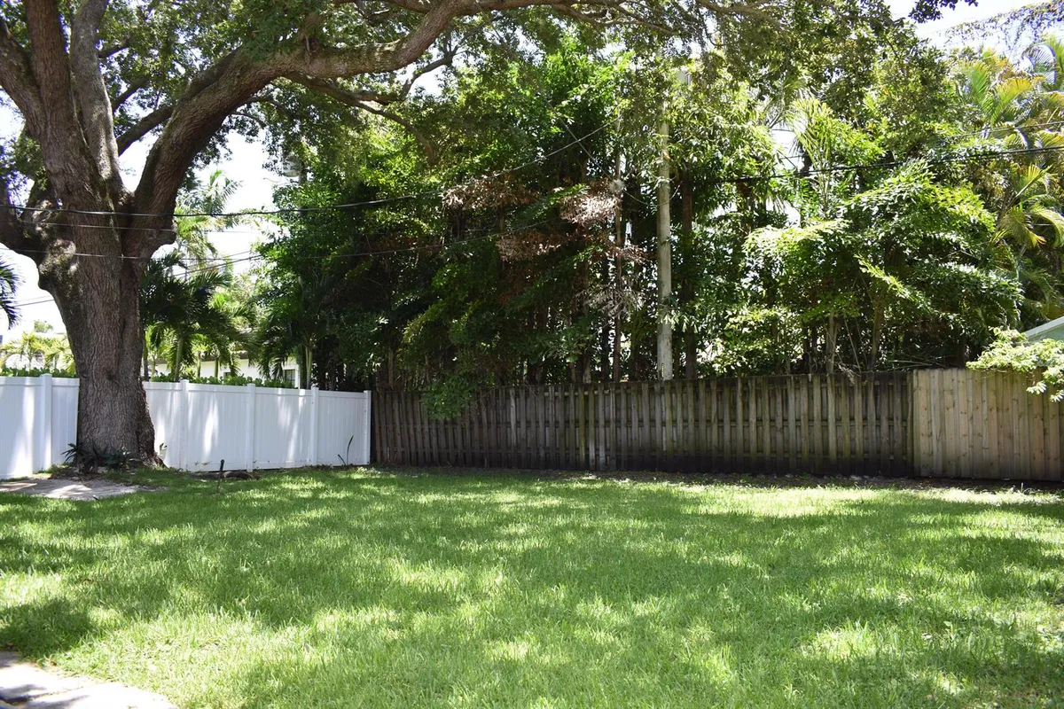 Large Fenced Backyard